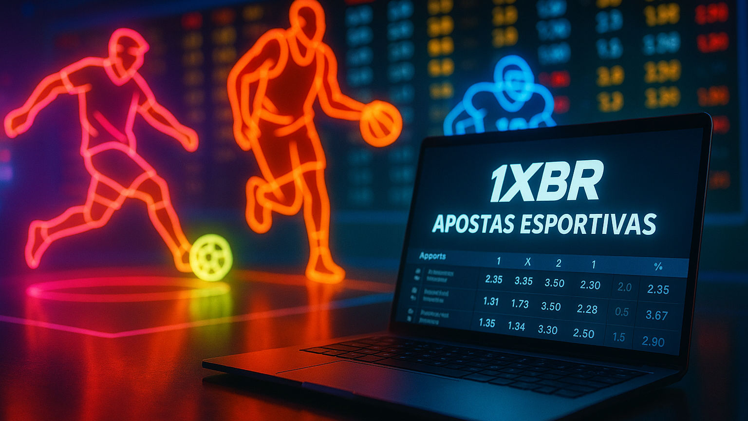 Aposte em apostas esportivas no cassino online 1XBR