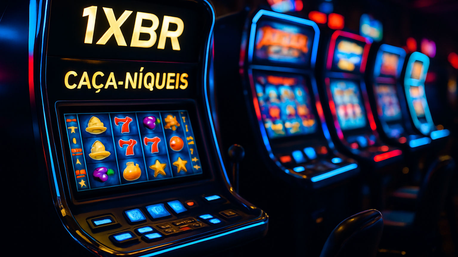 Explore o mundo das slot machines no 1XBR Casino